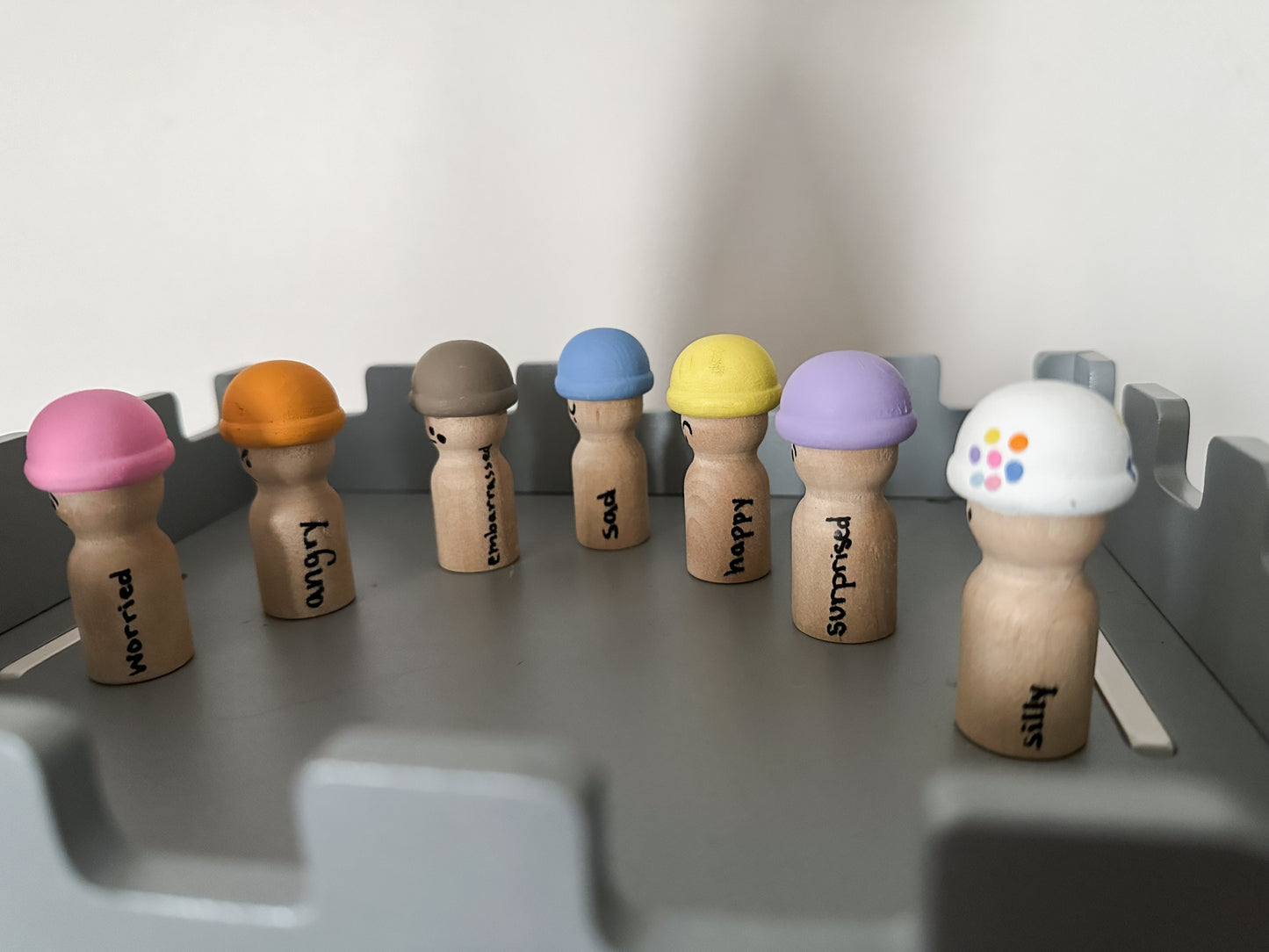 Montessori Emotion Peg Dolls