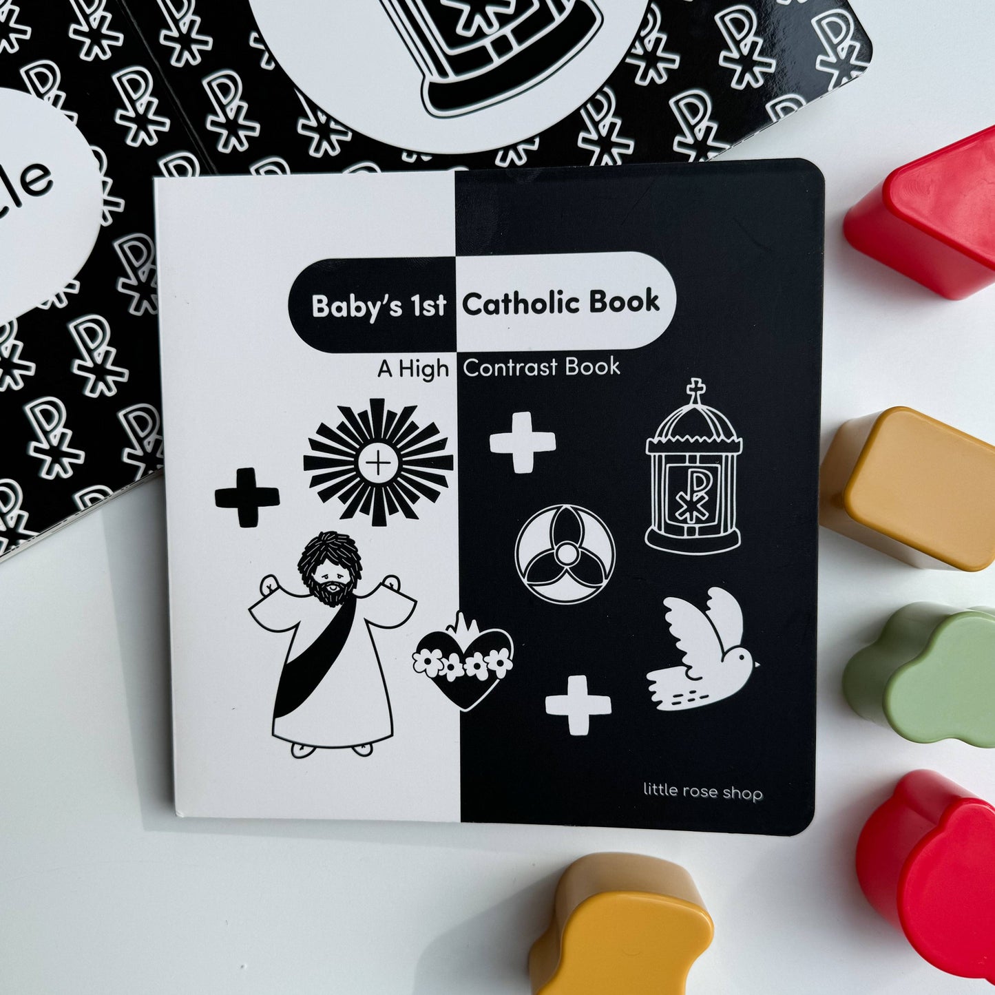 Baby's 1st Catholic Book: A High Contrast Board Book