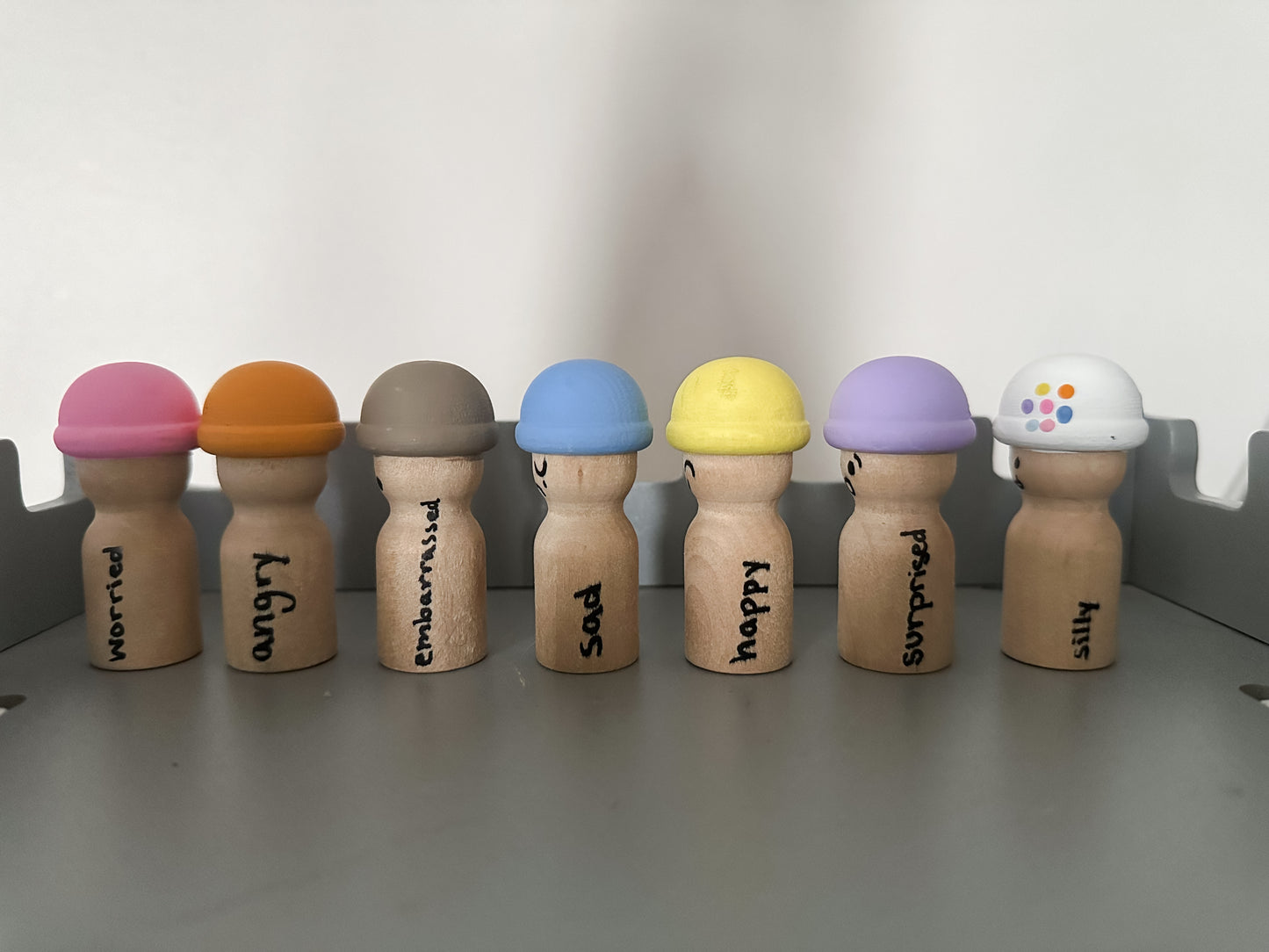 Montessori Emotion Peg Dolls