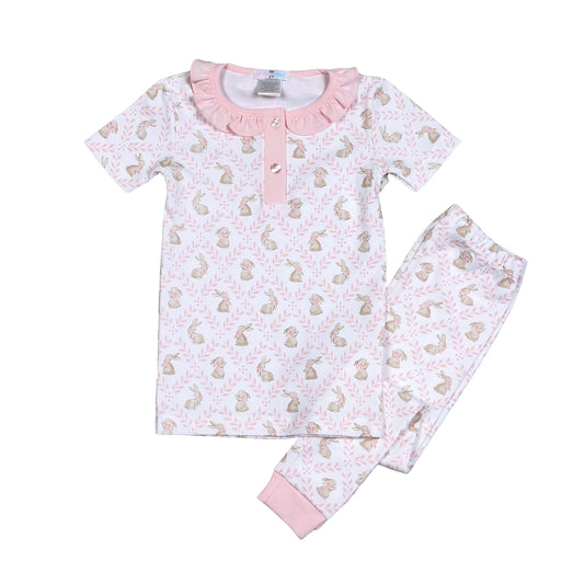 Pink Easter Bunnies Pima Loungewear