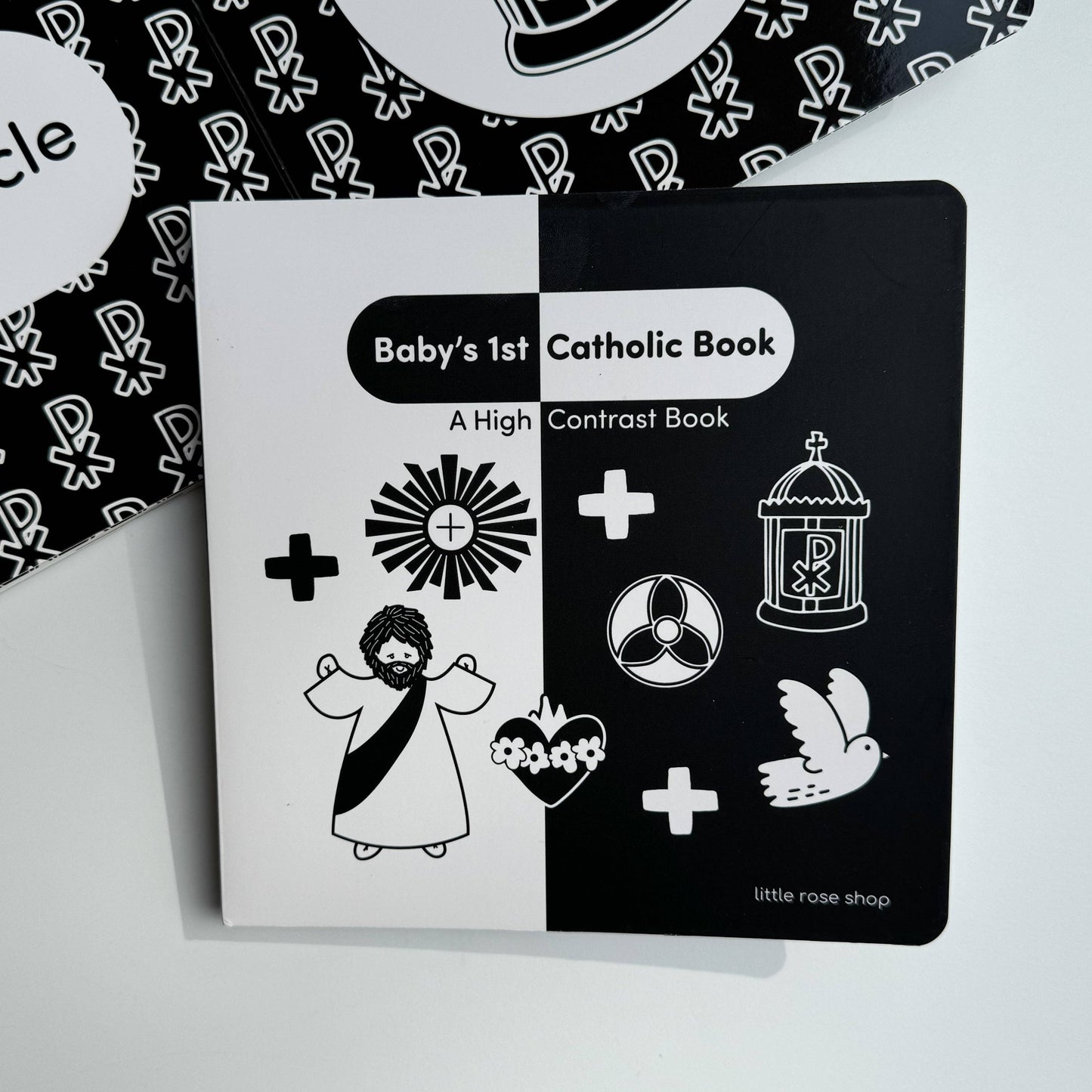 Baby's 1st Catholic Book: A High Contrast Board Book