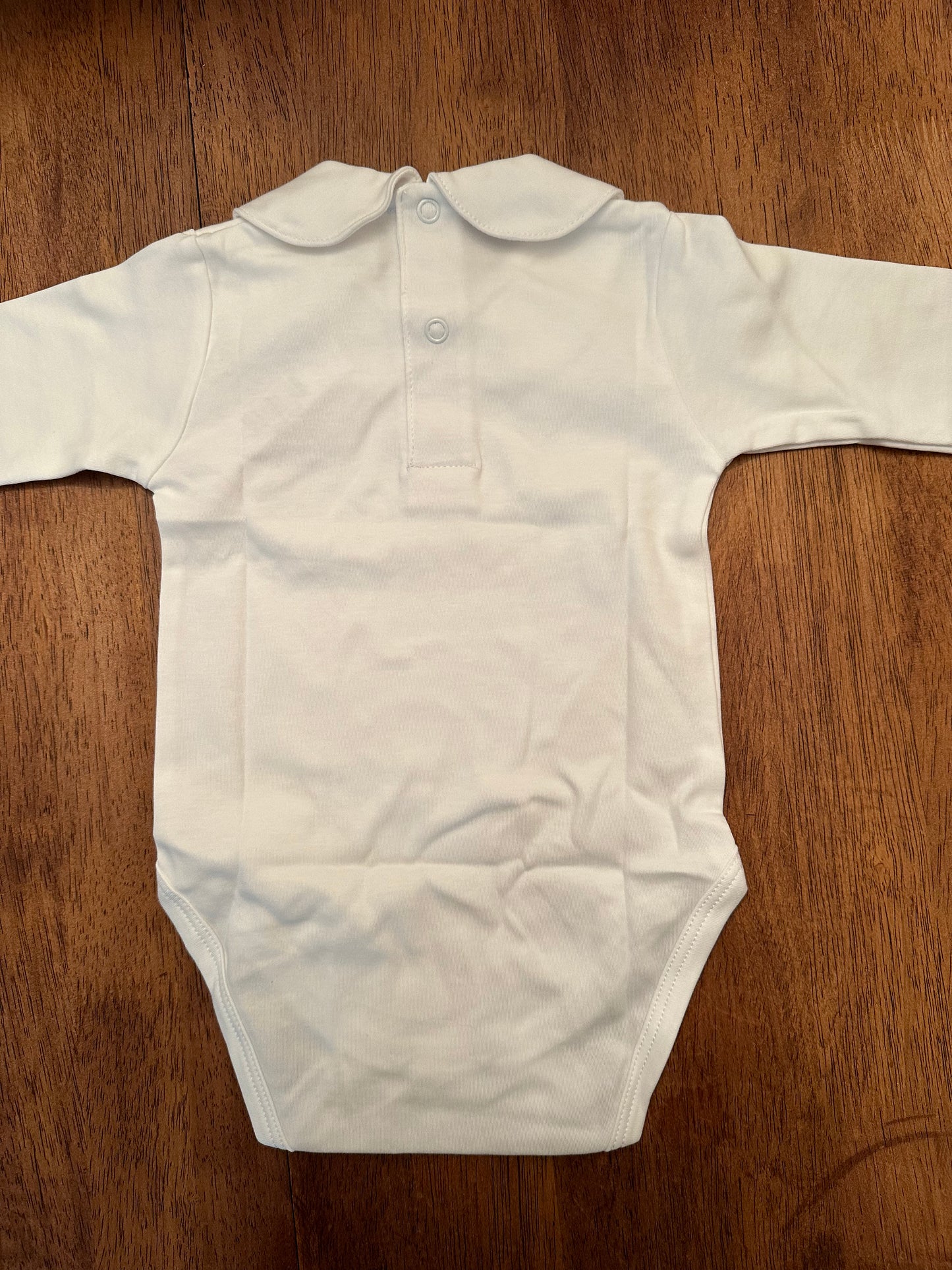 Peter Pan Collared Pima Onesie