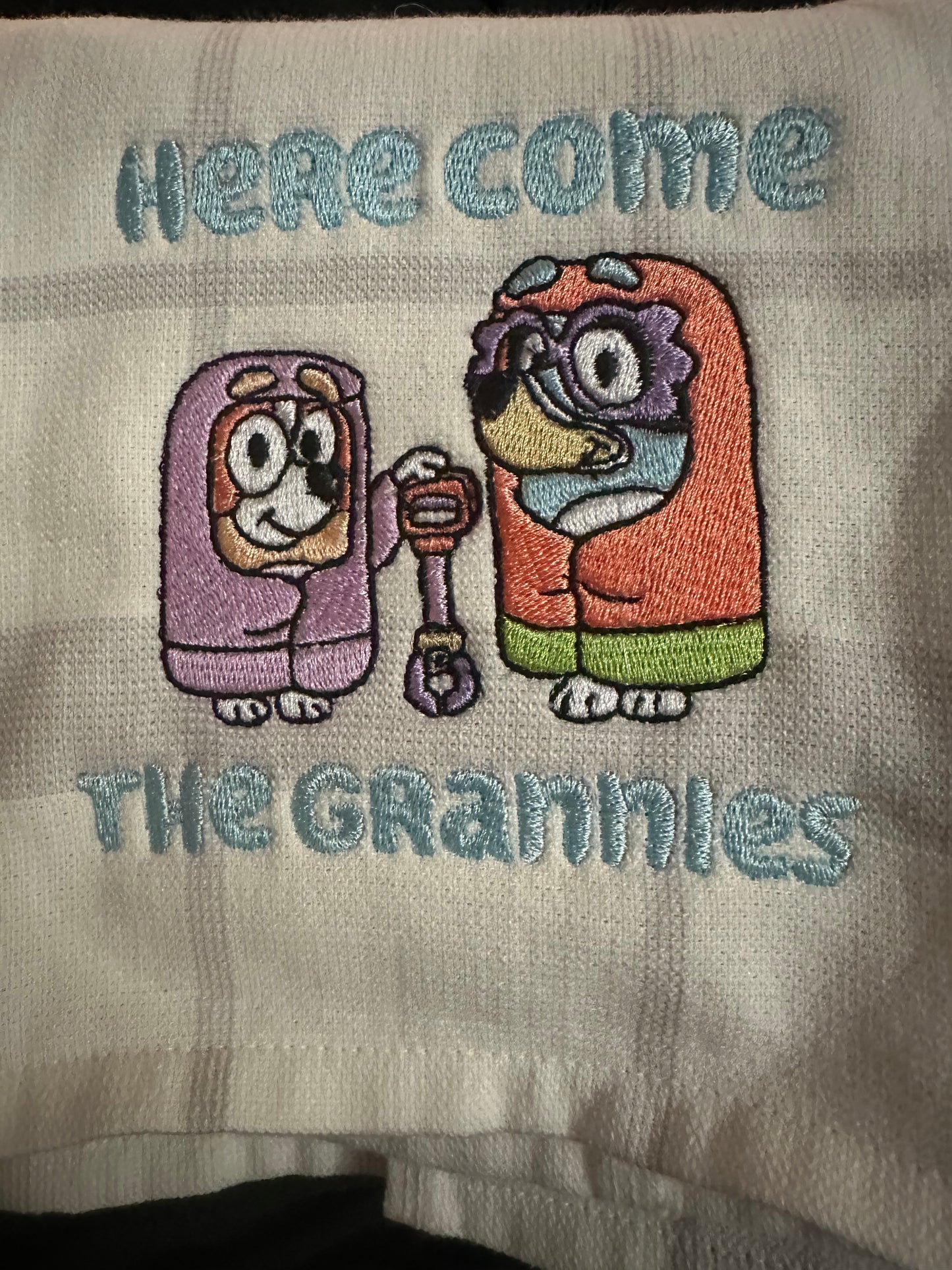 Here Come the Grannies Hand Towel