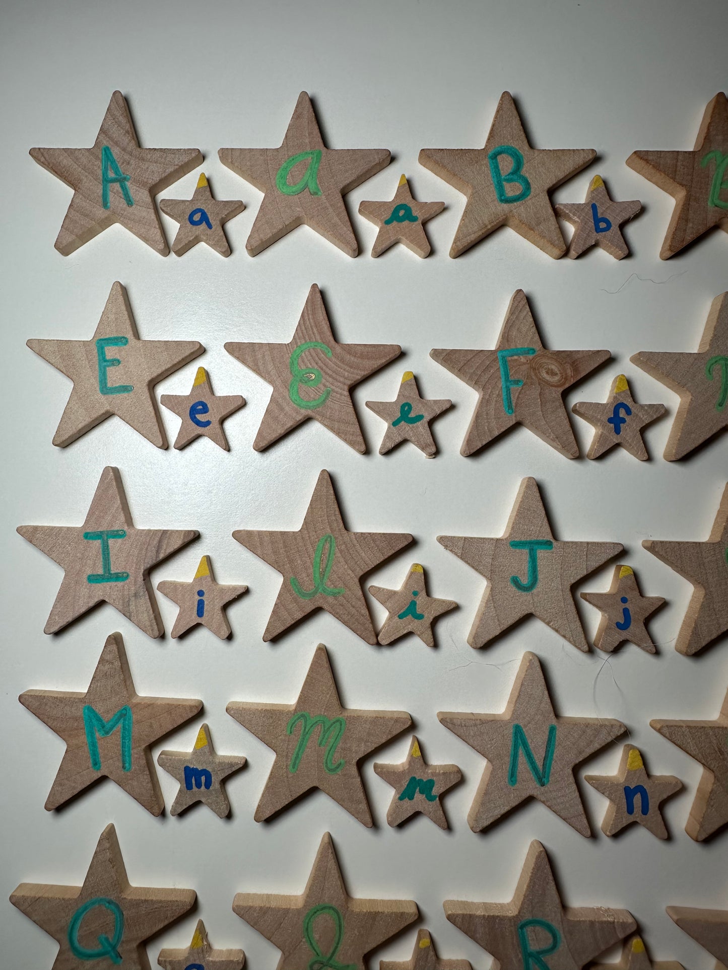 Montessori Alphabet Stars